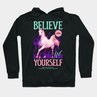 Believe In Yourself Unicorn Hoodie